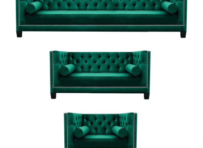 Sofagarnitur Chesterfield Neu Komplett Einrichtung Couchgarnitur Polstermöbel